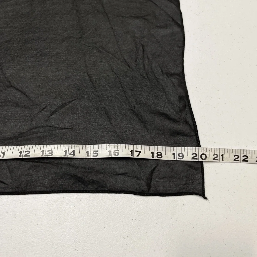 N/A black sheer